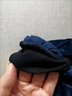 京厽男士服袖套防臟冬季保暖加長(cháng)款護袖防污防油羅口耐磨工作干活 羅口加長(cháng)款毛絨-黑色1雙 曬單實(shí)拍圖