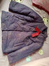 奉孝老人冬裝外套女?huà)寢屆薹拘驴罴咏q加厚老太太棉襖70歲中老年人 紫紅色+（加絨褲子） L (建議100斤以?xún)? 曬單實(shí)拍圖