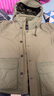 杰克·瓊斯（JACK&JONES）男裝冬季logo膠印寬松休閑百搭防風(fēng)袖口抽繩連帽羽絨服224412035 大地綠E03 L 180 曬單實拍圖