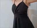 欲動(dòng)吊帶裙子連衣裙年辣妹蹦迪夜店女裝氣質(zhì)性感顯瘦內(nèi)搭打底 主圖款 黑色 M 建議85-100斤 曬單實(shí)拍圖