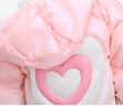 MiniPeace太平鳥童裝冬女童羽絨服FBACE4B21 花束粉 130cm 曬單實(shí)拍圖
