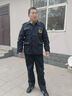 邦固依品保安工作服春秋款套裝男戶外訓(xùn)練作訓(xùn)服冬季服裝物業(yè)制服勞保服 1018耐磨抗撕裂套裝 180/104a 曬單實(shí)拍圖