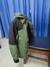 探路者（TOREAD）極光沖鋒衣三合一戶(hù)外套羽絨服防風(fēng)防水保暖外套男女劉昊然同款 松綠黑色-TAWWBM90758 L 曬單實(shí)拍圖