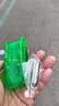 伽嗒藥盒不銹鋼迷你防水倉便攜隨身密封艙小藥瓶急救藥丸分裝盒鑰匙扣 P1單層小號 藥盒帶切藥器 曬單實(shí)拍圖