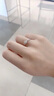 老鳳祥一吻定情足銀鉆戒求婚表白戒指女士七夕情人節(jié)禮物送女友老婆生日 【京速達(dá)】足銀一吻定情鉆石戒指 曬單實(shí)拍圖