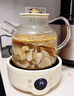 新款全玻璃養(yǎng)生壺多功能家用燒水壺小型辦公室煮茶器花茶壺禮品 【亮面+茶漏】智能養(yǎng)生壺-- 1.2L 曬單實(shí)拍圖