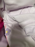 茵曼（INMAN）女童連帽衛衣奧粒絨加厚春秋冬季兒童中大童保暖上衣立體花朵 冬款-紫色GO3844049 170 曬單實(shí)拍圖