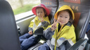 樂(lè )宇軒幼兒園小黃帽小芽小學(xué)生郊游圓頂兒童帽日系帽子透氣帶網(wǎng)眼漁夫帽 綠芽小黃帽1頂 （秋冬款） 曬單實(shí)拍圖