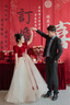 映雯大碼敬酒服新娘2024新款長(cháng)袖法式訂婚結婚宴會(huì )長(cháng)款氣質(zhì)春夏禮服女 酒紅色長(cháng)款長(cháng)袖 L 曬單實(shí)拍圖