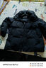坦博爾羽絨服男款可脫卸帽短款冬保暖運動厚外套550335Z 黑色 190  曬單實拍圖