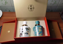 瀘州老窖（LUZHOULAOJIAO）濃香型高度白酒 瀘州窖酒 喜慶裝 過(guò)節送禮 52度 500mL 2瓶 雙支裝 曬單實(shí)拍圖