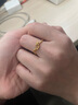 中國(guó)黃金（CHINA GOLD）蛇年本命年黃金戒指女足金靈蛇活口戒子七夕情人節(jié)禮物送女友老婆 可刻字-足金轉(zhuǎn)運(yùn)小靈蛇戒指金重約2.1-2.2g 曬單實(shí)拍圖