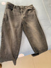 森馬（Semir）牛仔|森馬牛仔褲男經(jīng)典復(fù)古小腳褲顯瘦顯高長(zhǎng)褲秋季褲子百搭 牛仔藍(lán)灰88401 32 曬單實(shí)拍圖