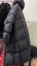 坦博爾羽絨服女中長(zhǎng)款時(shí)尚休閑百搭保暖加厚連帽面包服530780D黑色160 曬單實(shí)拍圖
