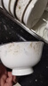梵創(chuàng)正宗景德鎮(zhèn)陶瓷碗家用5寸飯碗10個(gè)裝吃米飯小碗面碗湯碗新款中式 國(guó)色天香5英寸高腳碗10個(gè) 曬單實(shí)拍圖