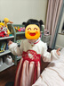 巴拉巴拉童裝女童漢服秋冬款2024新中式新年刺繡兒童連衣裙子208424111002 曬單實拍圖