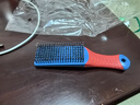 TMJD MISS文玩鋼絲刷核桃刷子摳縫神器金剛菩提手串打底反堿摳縫清縫工具 藍柄鋼絲刷1支 曬單實(shí)拍圖