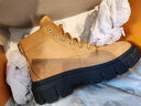 添柏嵐（Timberland）官方女鞋黃靴輕便休閑高幫厚底增高|A5RP4 A5RP4231/小麥色 39 曬單實(shí)拍圖
