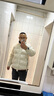 啄木鳥九江羽絨服男士冬季2025新款加厚百搭拼色保暖短款白鴨絨立領(lǐng)外套 黑色9006 3XL 建議155-170斤 曬單實拍圖