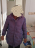 艾宣米（AIXUANMI）媽媽冬裝羽絨棉服新款60歲中老年人秋冬季加厚棉衣女奶奶棉襖外套 曬單實(shí)拍圖