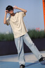 名創(chuàng)優(yōu)品（MINISO）2件裝短袖t恤男夏季純白色重磅純棉寬松半袖男生百搭休閑大碼體恤 【2件裝】白色(空白)+淺米(空白) XL 180 (不起球不掉色) 曬單實拍圖