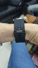適配于華為表帶Watch3GT2氟橡膠GT運動(dòng)腕帶pro3雅致GT5手表帶硅膠 運動(dòng)黑-黑扣 22mm（表帶接口寬度） 曬單實(shí)拍圖