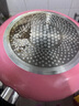 炊大皇不粘煎鍋平底鍋家用少油煙煎蛋牛排鍋烙餅鍋電磁爐燃?xì)庠钔ㄓ?簡(jiǎn)裝壓花煎盤（無蓋）28cm 曬單實(shí)拍圖