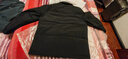 與狼共舞【154G重磅】羽絨服男科技鎖溫翻領(lǐng)襯衫式25冬季肌理保暖厚外套 黑色 170/M/123.1G 曬單實拍圖