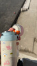 啟諾兒童水杯保溫杯直飲帶蓋學(xué)生上學(xué)專用女生高顏值杯子便攜大容量男 藍(lán)色350ml 曬單實拍圖