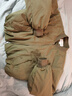 UR冬季新款女裝美式復(fù)古棒球服寬松棉服外套UYY140014 軍綠 (偏寬松) M 曬單實拍圖