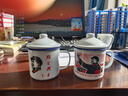 初構(gòu)想經(jīng)典懷舊搪瓷缸搪瓷杯子創(chuàng)意老式鐵茶缸可印字印logo 9cm帶蓋510毫升(1)個 曬單實拍圖