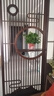 韻祺閣中式屏風(fēng)隔斷柜客廳進(jìn)門(mén)遮擋入戶(hù)玄關(guān)柜實(shí)木置物架家用門(mén)廳柜柵欄 南美胡桃木【店長(cháng)推薦】 120寬*220高*24厚cm 曬單實(shí)拍圖