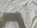 德瑪納【精致實穿】春秋新通勤V領(lǐng)短袖襯衫下擺抽皺襯衣女裝上衣 曬單實拍圖