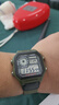 卡西歐（CASIO）男表小方塊電子表 運動(dòng)手表學(xué)生手表 多功能防水男士手表 小方表尼龍帶AE-1200WHB-3B 曬單實(shí)拍圖