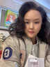 派吉鯊?qiáng)A棉棒球服外套女短款2025冬季新款飛行員夾克小個(gè)子休閑二棉棉服 薄荷綠   加棉 M 建議100斤穿 曬單實(shí)拍圖