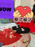 歡喜小熊嬰兒褲子寶寶冬季夾棉束腳長褲兒童秋冬款外出棉褲 曬單實拍圖