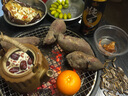 探險者（TAN XIAN ZHE）圍爐煮茶套裝室內(nèi)燒烤爐煮茶器具戶外炭燒爐家用取暖桌面爐烤肉爐 圍爐桌專用烤盤 曬單實(shí)拍圖