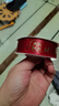 渡鵲橋紅帶子陪嫁妝綁帶紅綢帶紅絲帶結(jié)婚捆被喜字帶婚慶喜糖盒飾帶紅繩 心心相印酒紅緞帶【升級燙印版】 曬單實拍圖