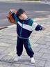 G.DUCKKIDS小黃鴨童裝男童套裝春秋裝1-3歲帥氣兒童衣服男孩運(yùn)動(dòng)服裝兩件套 藏青色 150 建議11~12歲【140-150cm】c 曬單實(shí)拍圖