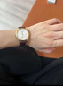【二手99新】天梭(TISSOT)經(jīng)典力洛克系列男士商務(wù)休閑男表自動機械腕表背透豪致系列 鍍金白盤皮帶2824芯T41.5.413.73 曬單實拍圖
