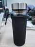 希諾（HEENOOR）雙層玻璃杯男士高檔保溫車載水杯家用隔熱大容量茶杯定制新年送禮 7073-380毫升-特價款 送禮首選 曬單實拍圖