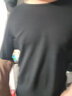 海瀾之家保暖內(nèi)衣男士秋衣秋褲男純棉100%純棉保暖衣男秋衣套裝打底棉毛衫 100%純棉抗菌防螨-科技黑 4XL -190/115(190-210斤) 曬單實拍圖