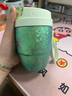噸噸BOTTLED JOY 鈦咖啡杯保溫杯便攜杯水杯鈦合金男女高顏值商務(wù)禮品波光綠300ml 曬單實(shí)拍圖