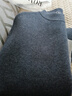 恒源祥品牌特級100%純羊絨衫男半高領(lǐng)毛衣男士冬季加厚款純色針織打底衫 中灰 3XL 185【175-190斤穿】 曬單實(shí)拍圖