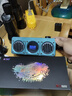 不見不散BV810多功能藍牙音箱收音機一體無線便攜小音響充電式u盤可插TF卡mp3音樂播放器低音炮復古收音機 青雀藍【帶卡福利套餐】 【16G+尼龍袋+充電器+讀卡器】 曬單實拍圖