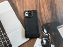 歐格迪【真凱夫拉】適用iphone16promax手機(jī)殼凱夫拉磁吸蘋果16promax保護(hù)套芳綸纖維600D防摔超薄親膚 石墨黑【16ProMax】鏡頭支架設(shè)計(jì)丨隱藏磁吸環(huán) 曬單實(shí)拍圖