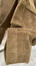 茵曼（INMAN）燈芯絨開(kāi)衩直筒褲2024冬季女裝新款拼接松緊腰寬松保暖長(cháng)褲 咖色 M 曬單實(shí)拍圖