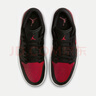 耐克NIKE休閑鞋男AJ1 JORDAN 1 LOW 低幫運(yùn)動(dòng)鞋553558-067紅黑42 曬單實(shí)拍圖