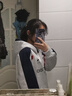 棉致2025美式重磅插件連帽拼色衛(wèi)衣女春秋季新款寬松韓版上衣帽衫 白灰色【Y906不加絨高品質(zhì)28】 M 80-105斤 曬單實(shí)拍圖