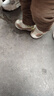 婧麒（JOYNCLEON）學(xué)步鞋寶寶鞋子春秋季新款男童嬰兒軟底防滑女寶寶機(jī)能鞋 松果咖（旗艦款） 13 cm 適合腳長12.5cm 曬單實(shí)拍圖
